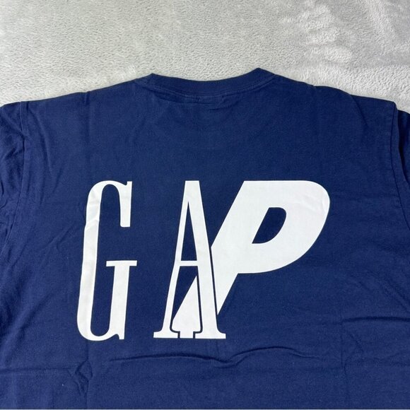 Palace x Gap Men's Navy Blue T-Shirt Size Medium Cotton - Picture 12 of 13